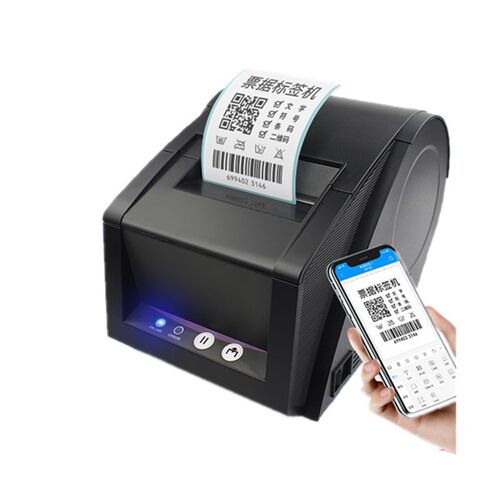 3120 thermal barcode label printer retail receipt QR code co