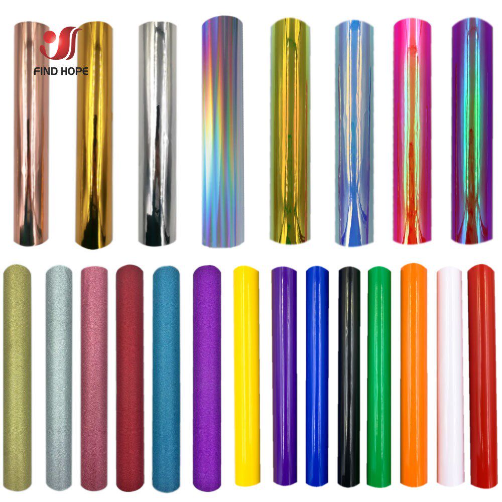 Multicolor Adhesive Craft Permanent Vinyl Roll Design Lette