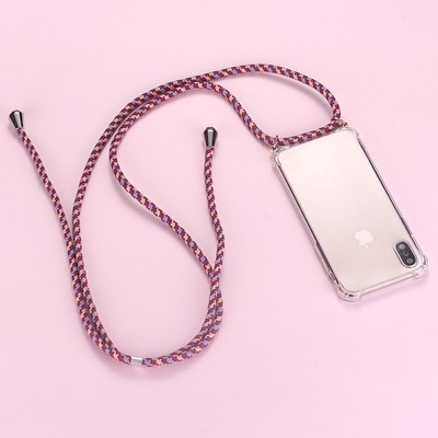Strap Cord Chain Lanyard Phone Case for iPhone XS X Necklace