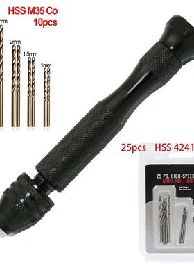 Drill Universal Multiple Size Pin Vice With A Mini Carving C