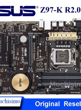 ASS Z97-K R2.0 Original Mainboard LGA 1150 Z97 K R 2.0 DDR3