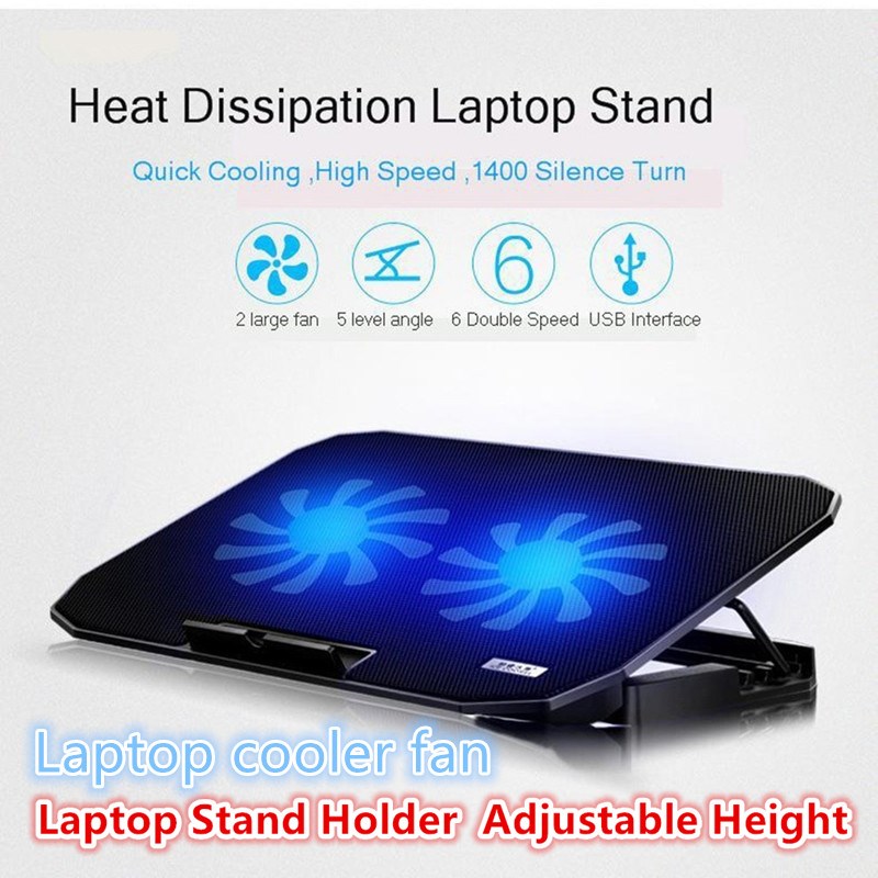 Laptop Stand Holder Notebook Cooler Stand Fans for Laptop