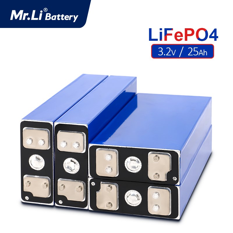 3.2V 25Ah lifepo4 battery cell 4pcs/8pcs/12pcs/16pcs  rechar