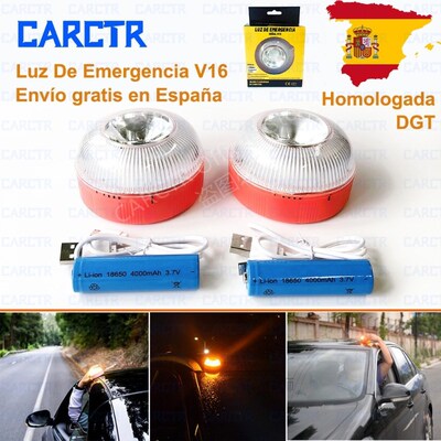V16 Emergency Light Homologated DGT Approved Spain Traffic S