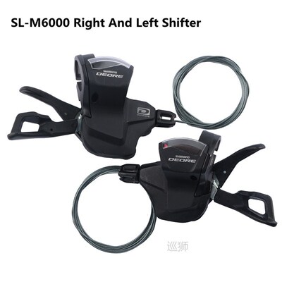 DEORE M4100 M5100 M6000 Shifter Right Left Shifter 2/3x10-Sp