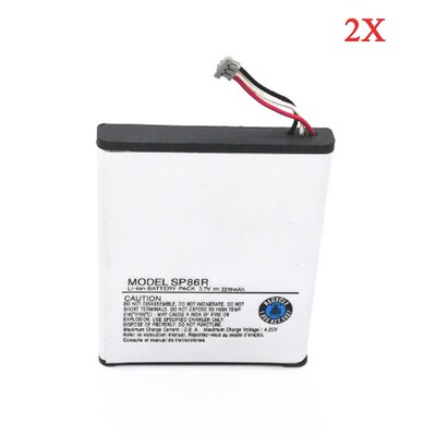 2Pcs NEW PSV2000 Battery For SONY PCH-2007 4-451-971-01 SP86