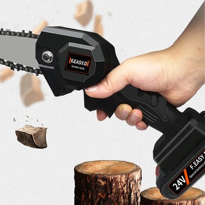 24V Chain Saw electric pruning saw rechargeable small electr