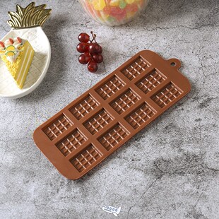 12 even DIY chocolate chip mold waffle pudding baking tool c