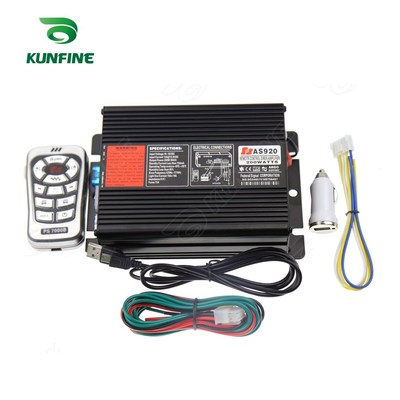 Federal Signal 200W wireless car siren 10 tones with Microph