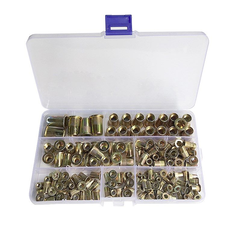 150pcs/box Nutsert Cap Rivet Nut Assortment M3 M4 M5 M6 M8 M