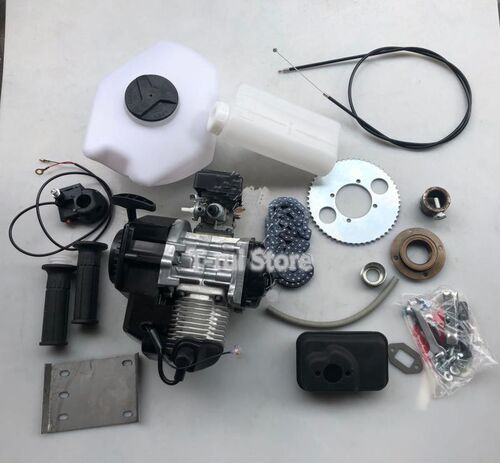 Mini scooter 2-stroke 49cc Engine Refitted bicycle model gas
