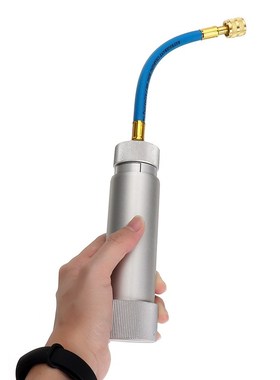 Oil & Dye Syringe 1/4 inch Sae R134A 2Oz Manual Oiler Automo