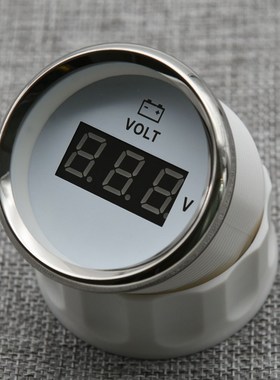 52MM Gauge Voltmeter 8-32V  Marine Volt Meter Auto Voltmeter