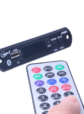 2019 New Car MP3  Bluetooth Decoder Board 5v/12v PCB Audio M