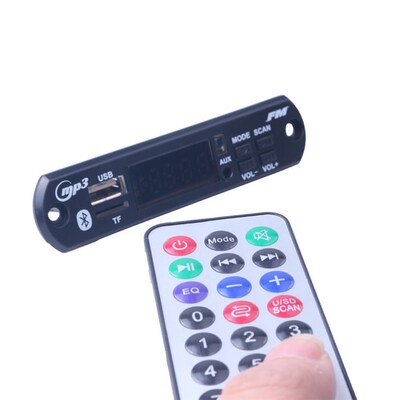 2019 New Car MP3  Bluetooth Decoder Board 5v/12v PCB Audio M