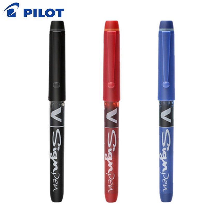 12pcs  /BaiLe SW-VSP Large-capacity sketch V-Sign Pen signat