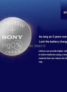 20PC  Original 1.55V AG4 377A 377 LR626 SR626SW SR66 LR66 Bu