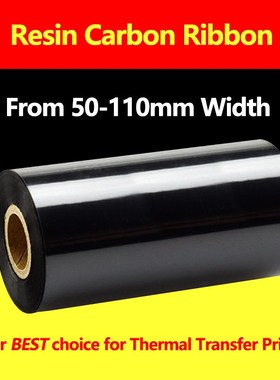 Thermal Transfer Ribbon Resin width 50mm -110mm length 300m