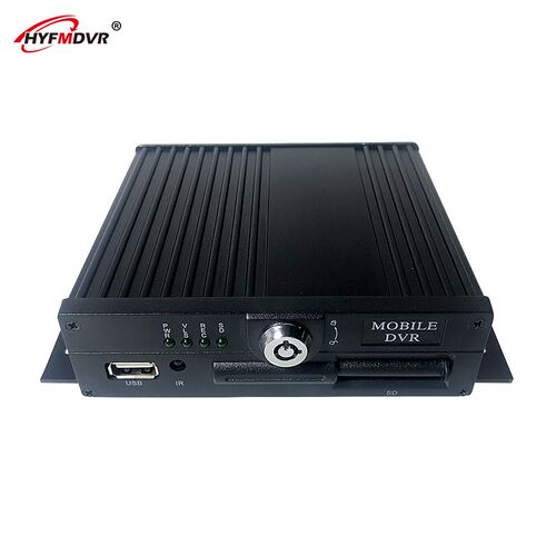 4ch SD card storage monitor host MDVR train / ship equipment