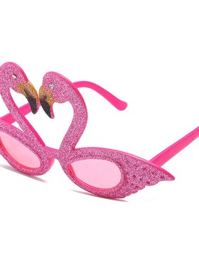 Hawaii Party Glasses Summer Beach Vacation Flamingo Parti Tr