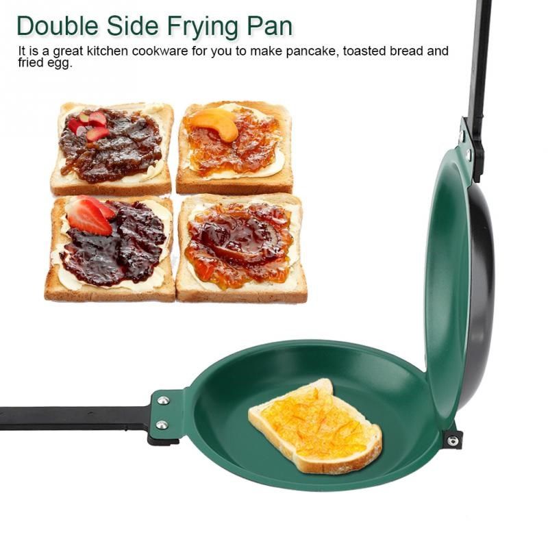 high quality frying pan double sided grill fry pan cookware