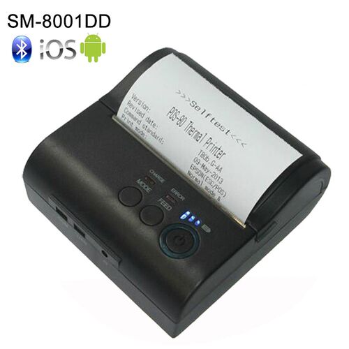 New 80mm Mini Mobile Portable hermal Receipt Printer Android