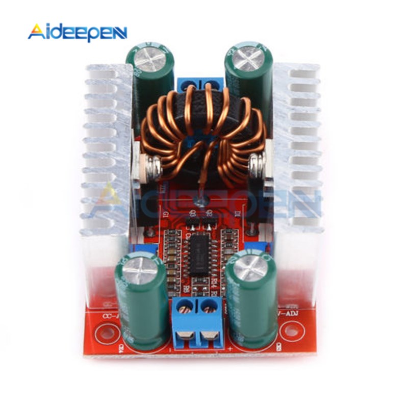 400W 15A Step-up Boost Converter DC 8.5-50V to 10-60V Consta