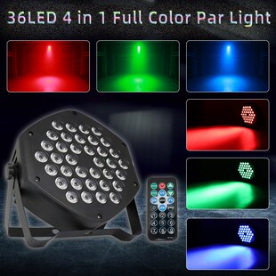 Remote control 36LED * 1.5W stage light DMX512 beam backgrou