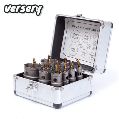 Free Shipping10pcs/Set 16-53mm C Hole Saw Drill Bit sets All