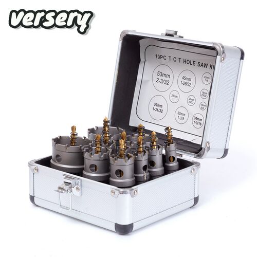 Free Shipping10pcs/Set 16-53mm C Hole Saw Drill Bit sets All