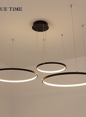 5 4 LED Chandelier for Living Room Dining Room Kitchen Circl