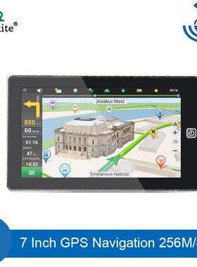 7 inch acitive screen 800MHZ car truck gps Navigation  256M