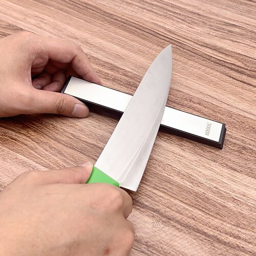11PCS Diamond Sharpening Stone Set  Whetstone Kitchen Bar Kn