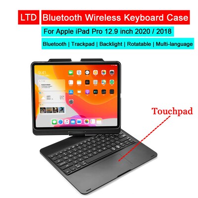 Bluetooth Keyboard Case For iPad Pro 12.9 2020 2018 Backlit