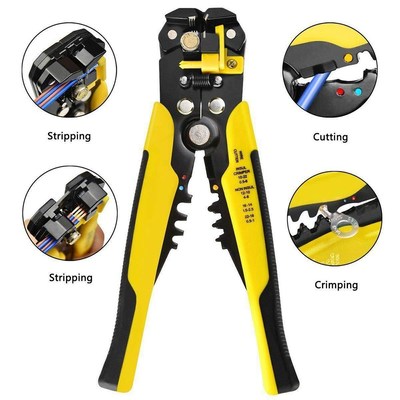 Crimper Cable Cutter Automatic Wire Stripper Multifunctiona