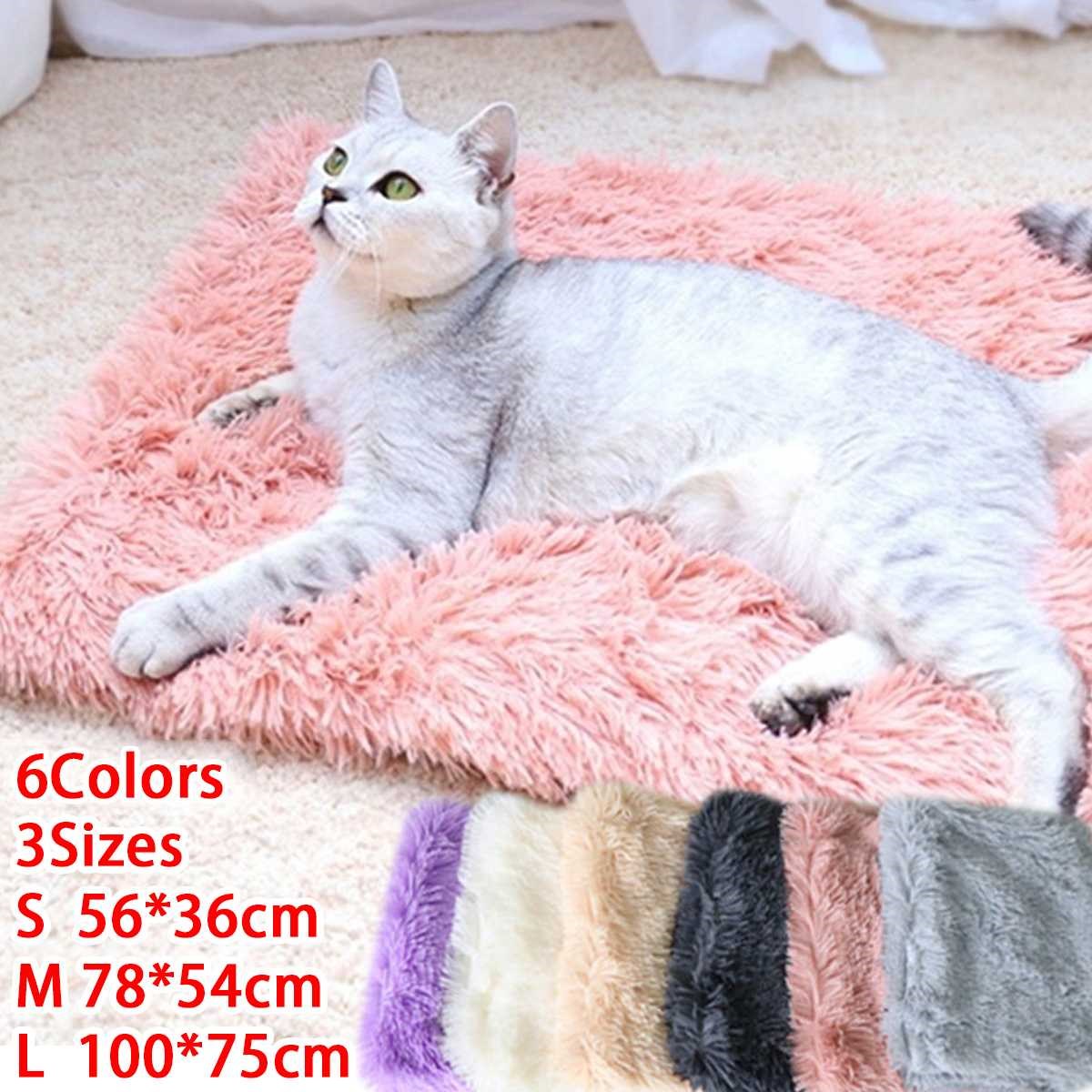 Pet Blankets Fluffy Winter Bed-Mats Thin-Covers Soft Long Su