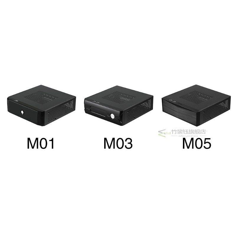 Host Mini ITX Office Practical Home Computer Case 2.0 SB Wit