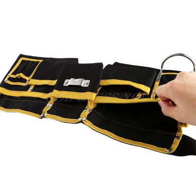 Multi-functional Electrician Tool Bag Waist Pouch Belt Stora