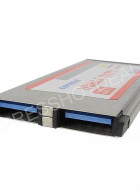 ExpressCard 34mm 2 ports USB 3.0 5Gbps Express Card Adapter
