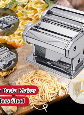 Stainless Steel Fresh Pasta Maker Roller Machine for Spaghet