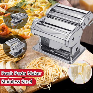 Stainless Steel Fresh Pasta Maker Roller Machine for Spaghet