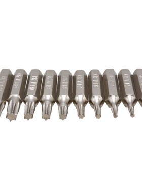 10PCS CR-V Torx Screwdriver Bits Set T3 T4 T5 T6 T7 T8 T9 T1