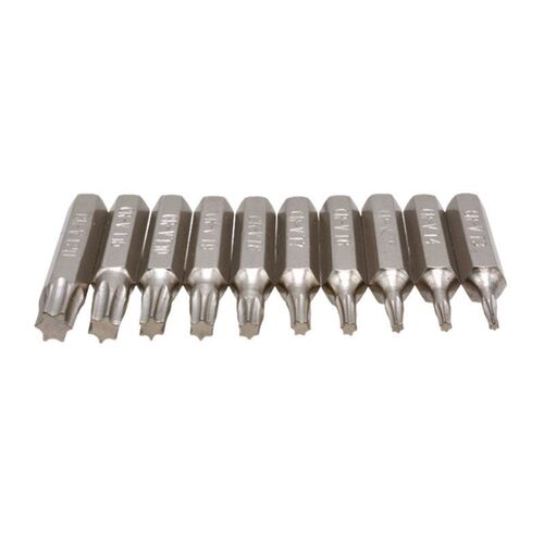 10PCS CR-V Torx Screwdriver Bits Set T3 T4 T5 T6 T7 T8 T9 T1