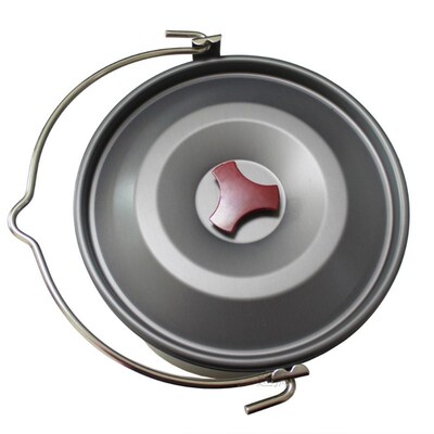 Outdoor Tableware Big Capacity Aluminum Alloy Camping Hangin