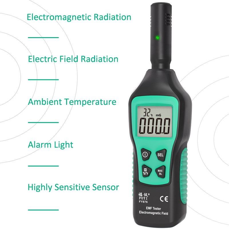 FY876 Handheld EMF Meter Electromagnetic Radiation Detector