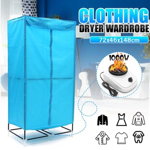 220V 1000W Portable Electric Clothing Dryer Household Wardr