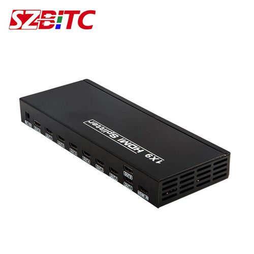 SZBITC 4K HD Splitter 1X9 Video Screen Distributer 1 in 9 o