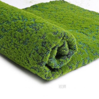 1x1m Simulation Artificial Moss Grass Turf Mat Wall Green Pl