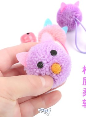 Cat Toys Mouse Head Shape Bells Playing Toys gatos Trick Cat