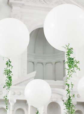 5/18/36inch White Giant Latex Baloon Air Wedding Balloon Wed